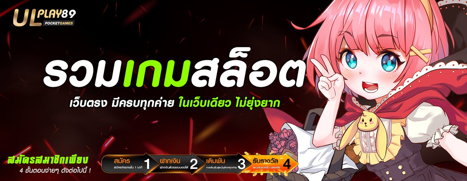 รวมเกมสล็อตเว็บตรง มีครบทุกค่าย ในเว็บเดียว ไม่ยุ่งยาก